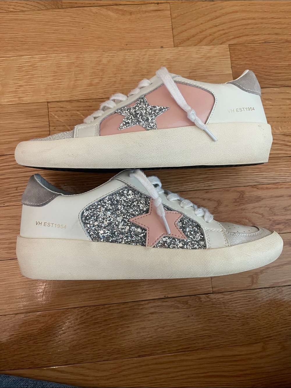 Vintage Havana Mismatched Sneakers